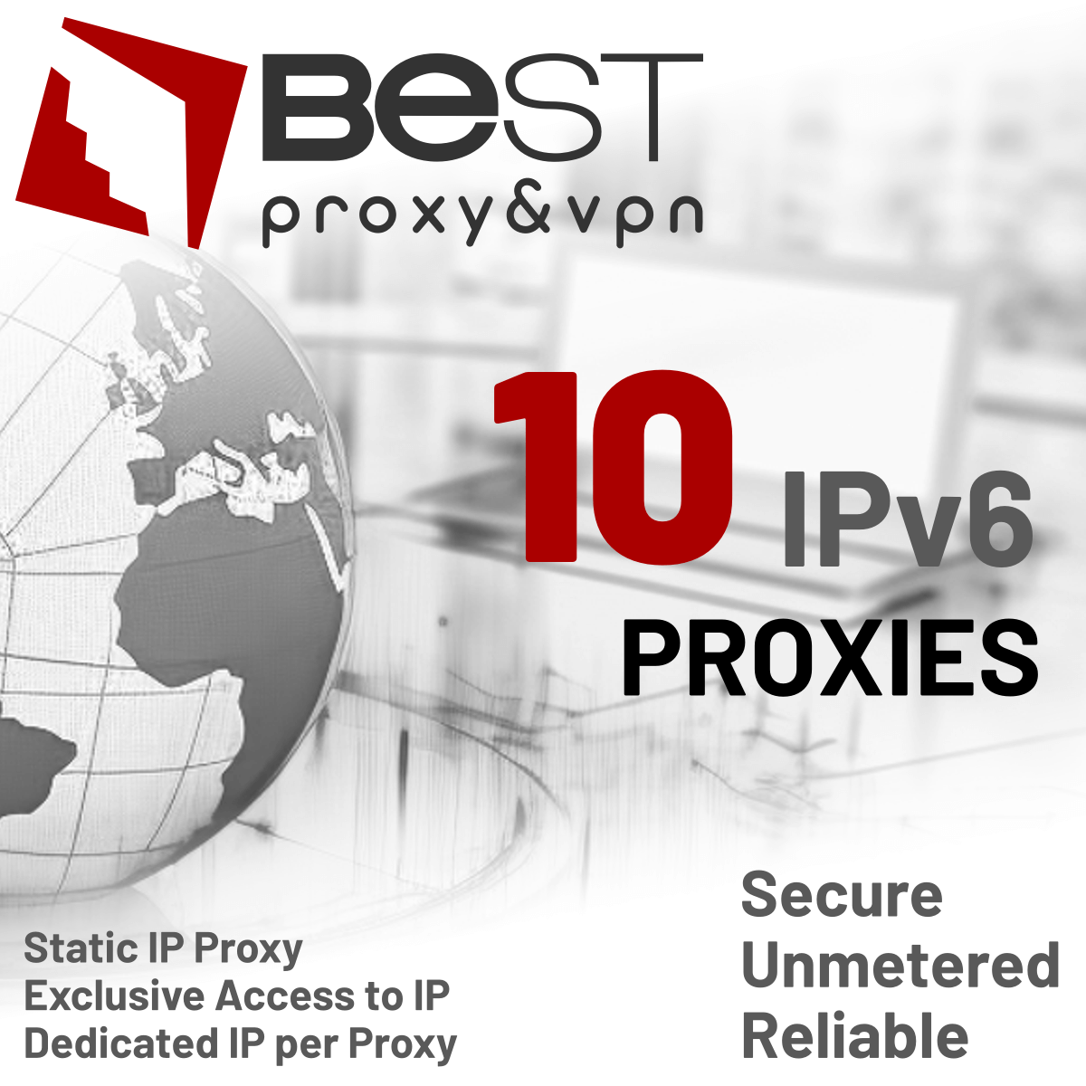 10 IPv6 Private Proxies