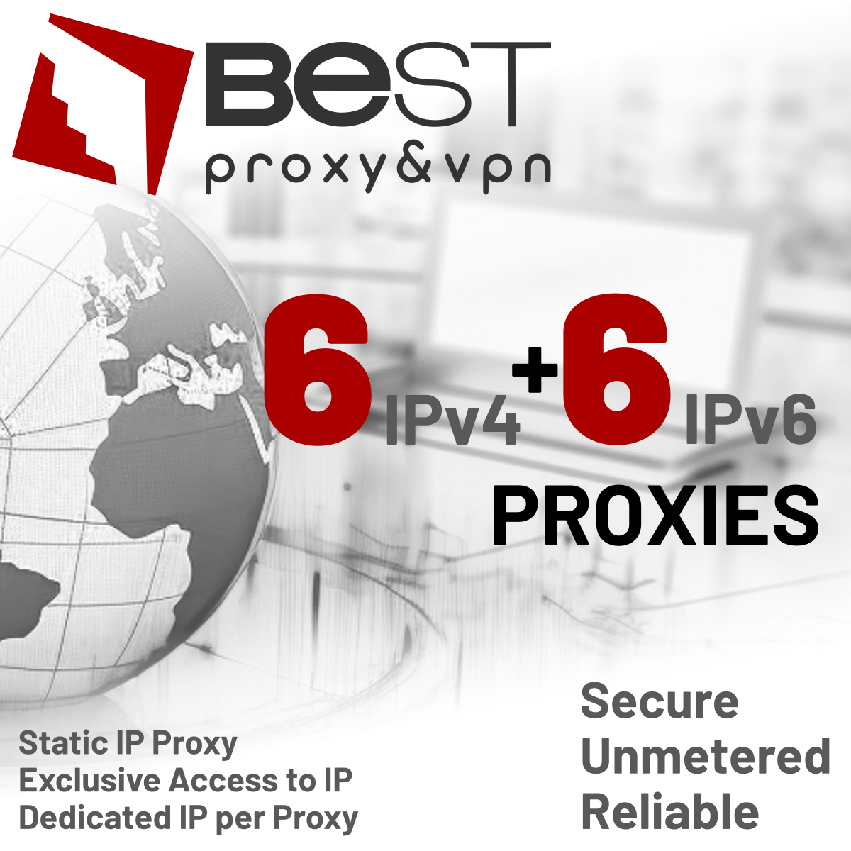 6 IPV4-IPV6 Converter Private Proxies