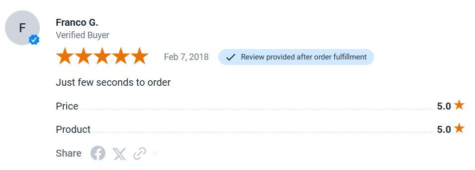 Franco G. Testimonial