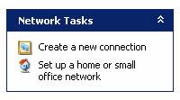 In Control Panel, double click Network Connections
