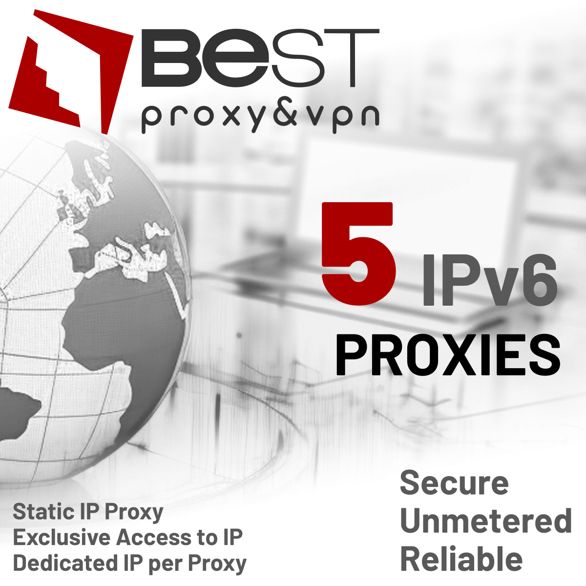 5 IPv6 Private Proxies