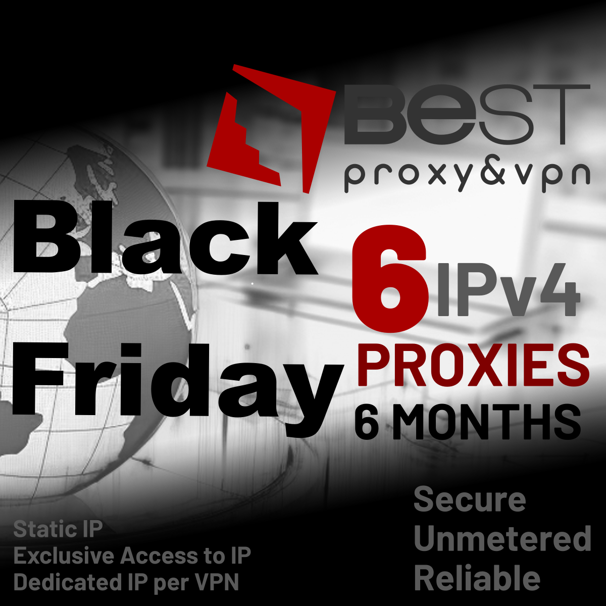 6 Private Proxies Black Friday 2025